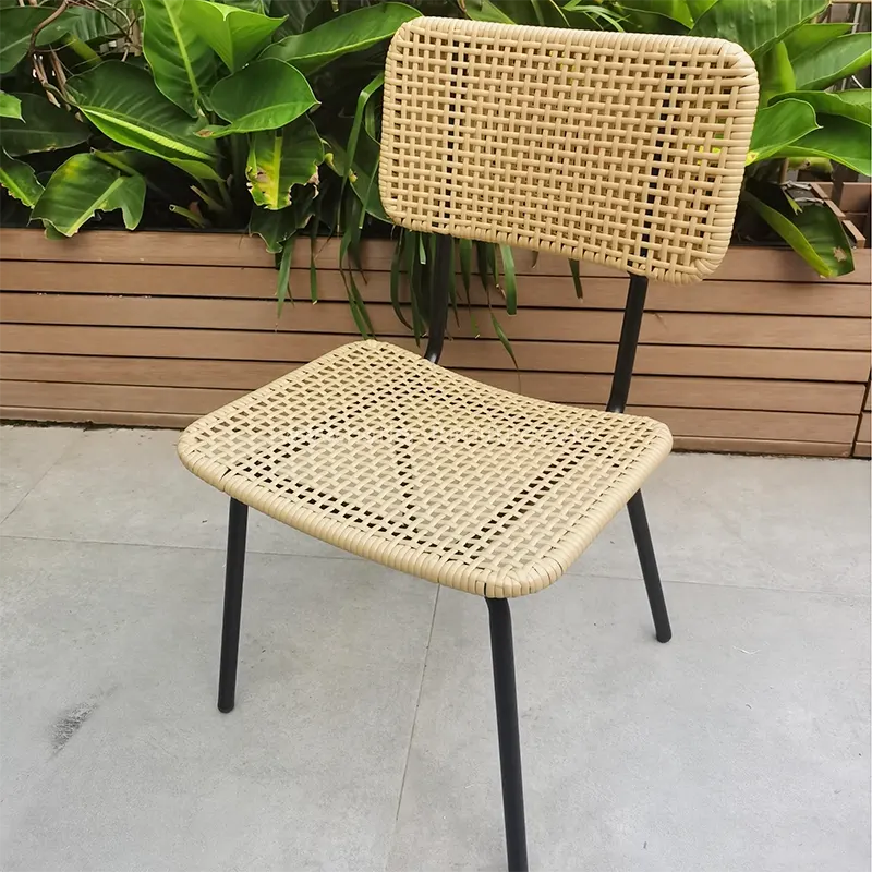 Luxury Outdoor Aluminum Frame Rattan Balcony Chair